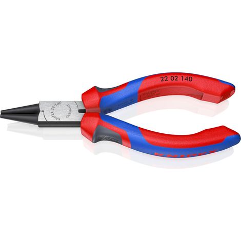 Pince à becs ronds avec poignées confort 140 mm, 22 02 140 (1/5)