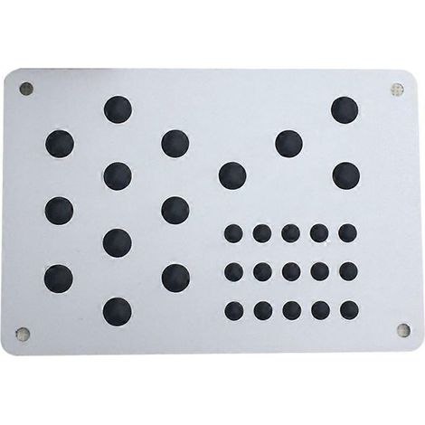 Charnière de porte extérieure en acier, repose-pieds avant, pédale de repos pour SUV, Jeep, camping-cars, RA (1/5)