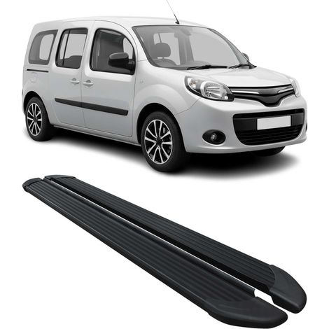 Marchepieds Latéraux pour Renault Kangoo 2008 à 2021, Marchepied latéral de Voiture en Aluminium, 2 Pcs (1/5)