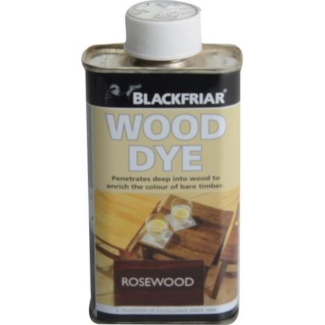 Blackfriar Rosewood Wood Dye - 250ml, Rich Color for Furniture and Craft Projects