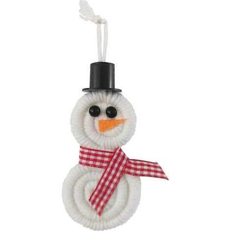 10 Stück Schneemann-Weihnachtsbaumschmuck, Baumhänger