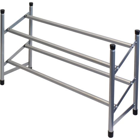 Two Tier Extendable Shoe Rack (1/3)
