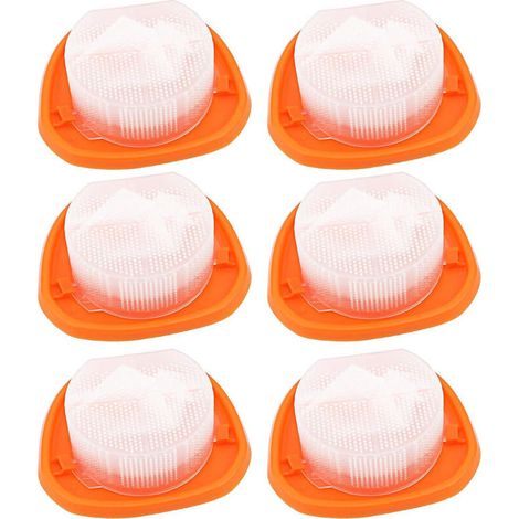 Lot de 6 filtres pour aspirateurs à main Black & Decker HNVC220BCP07, HNVC215BW52, HNV215B12, HNVC215B10, HNVC115J06, HNVC115B22, HNVC220BCZ01 (1/4)