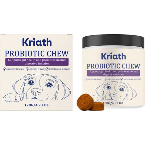 Dog Probiotic Chewable Tablets - Gentle Formula for Daily Pet Care - 120g -- BIEMMEDUE (1/5)