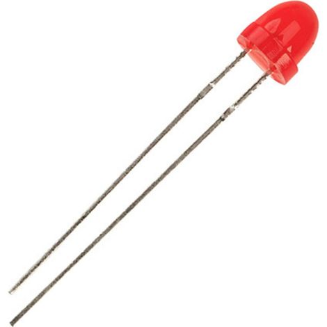 Kingbright LED bedrahtet Rot Rund 5 mm 20 mcd 60 ° 30 mA 2 V