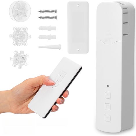 Motor para cortinas automáticas de 6W, 0.45Nm y 30RPM con WiFi, control por voz Google Home y compatible con Tuya. (1/5)