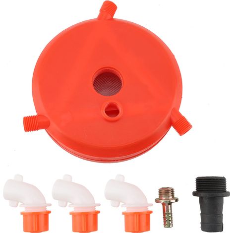 Pompe doseuse à piston haute pression pour pulvérisateur Cuivre et ABS Mélangeur de pesticides résistant Ø12,8 cm (1/5)
