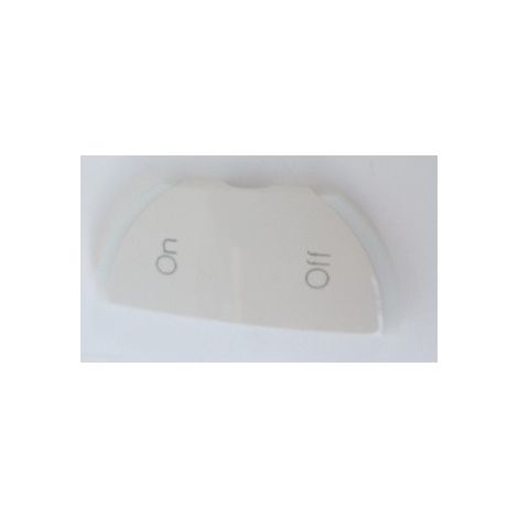 Enjoliveur simple Céliane marquage ON et OFF montage droite - blanc LEGRAND 068281