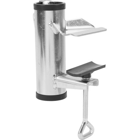 Support de fixation pour parasol 38mm, pince renforcée, pied de terrasse avec clip de maintien (1/5)