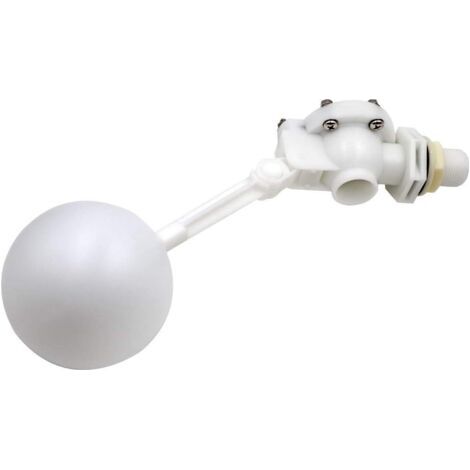 Vanne à flotteur réglable 3/4'' – Plastique ABS et PE résistant à la corrosion – Débit 63 gpm à 60 psi – Installation facile pour abreuvoirs et aquariums (1/5)