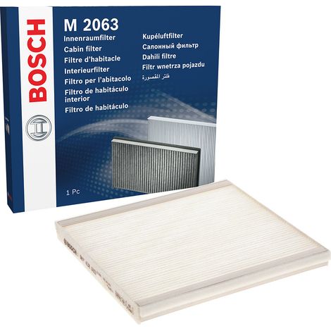 Bosch M2063 - Filtre d'habitacle standard - filtre à poussière et à pollen (1/5)