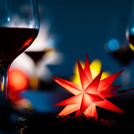 Novaliv Dekostern LED - Weihnachtsstern, Dekostern, Adventsstern - 18 Zack Dekostern (1/5)