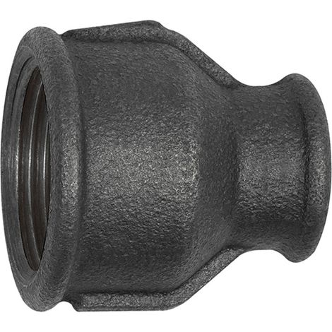 Riegler Muffe 240, red., Rp 3/4 i., Rp 1/2 i., Temperguss schwarz (1/2)