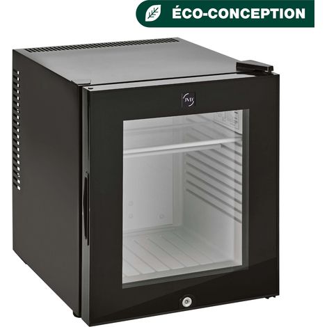 JVD – Minibar TA 40L à porte vitrée – Réfrigérateur à thermo-absorption – 55 cm de hauteur – 40 cm de largeur – 100 % silencieux (1/10)