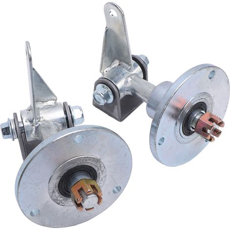 1 paire de 3 goujons de roue avant, axe de direction, moyeu d'articulation en alliage d'acier pour pneus de 6 pouces, bricolage Go Kart Quad Mini vélo
