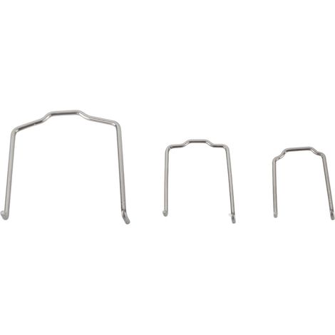 Clips De Tuyau - 3 Pièces - Métal - Fixation Ressort - Radiateur Refroidissement - Compatible E39 E46 (1/5)