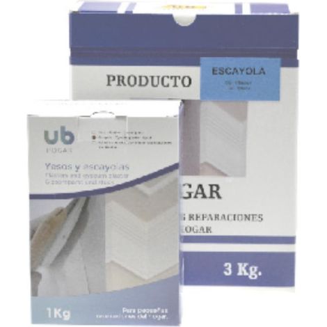 FPLUS escayola cubeta 4 kgs , Escayola en cubeta de plastico