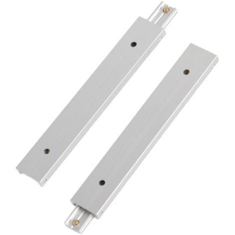 2pcs/set Durable Aluminum Alloy Mini Smooth Slide Slide for Drawer Cabinet(100mm) (1/5)