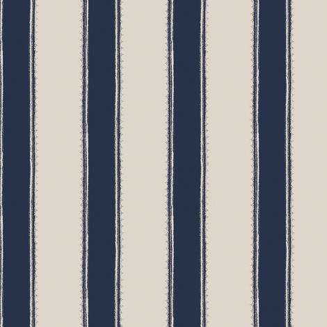 Laura Ashley Denwick Vliestapet Streifen Midnight Seaspray 10mx52cm (1/4)