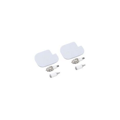 Kit d'entretien pour 2 tronçonneuses Compatible avec McCulloch CS360T CS400T CS420T Filtre à air et carburant Bougie - (1/5)