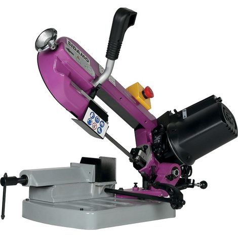 Sidamo – Scie à ruban 300W – Capacité de coupe 120mm – Vitesse variable 23-75m/min – Pour acier, inox et aluminium – 20114105