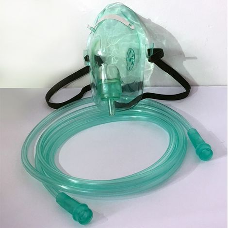 Masque facial pour nébuliseur médical - Appareil d'inhalation thérapeutique pour adultes et enfants (1/2)