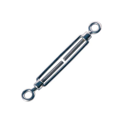 Tendeur galvanisé 2 yeux - X Filetage 10 mm