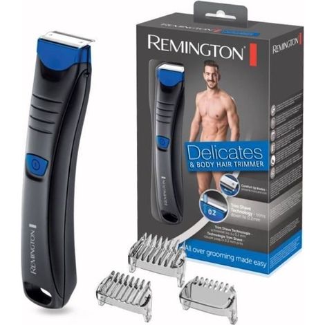Tondeuse rasoir électrique homme – Technologie Trim Shave – Lames Comfort tip en acier inoxydable – 3 guides de coupe 2/4/6 mm – Remington
