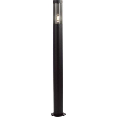 Borne de Jardin Noire IP44 100cm pour Ampoule E27 - SILAMP (1/2)