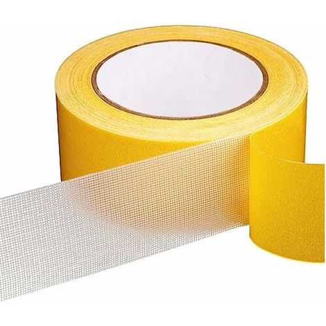 Ruban Adhésif Double Face pour Tapis, 48mm x 20m, Bande Extra Forte pour Moquette, Fixation Murs, Cadres Photos et Revêtements de Sol (1/5)
