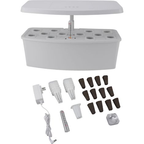 Kit de système de culture hydroponique d'intérieur intelligent avec machine à planter les légumes LED intelligente (1/5)
