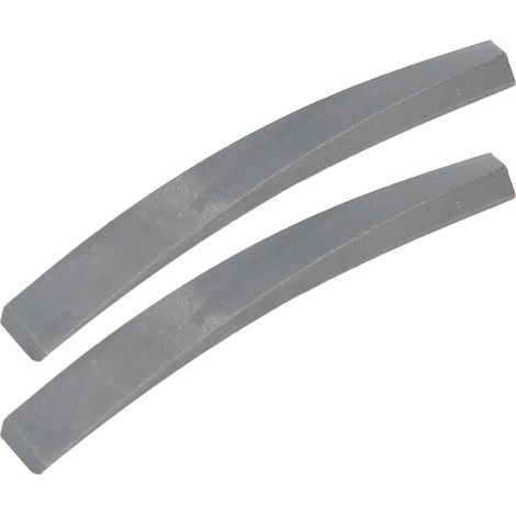 Barres droites en acier tungstène spiralées dorées, dimensions 3638 (422.94.5), lot de deux pièces. (1/5)