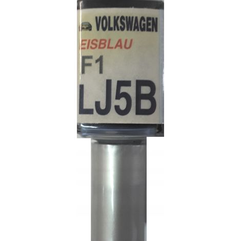 Reparación de arañazos en la pintura del coche VW LJ5B F1 eisblau 10 ML arasystem (1/5)
