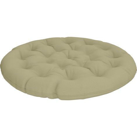 Coussin de chaise Papasan VIANEN 100 % polyester Vert clair vidaXL (1/5)