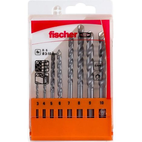 Fischer Steinbohrer D-S Set 3-10mm 8tlg. - 543027 (1/5)