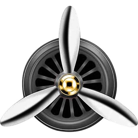 Diffuseur d'air parfumé universel pour voiture Hélice Force 3, clip olfactif pour bouches d'aération, désodorisant rotatif. (1/5)