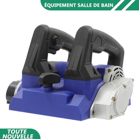 WAOBDLA Planeur électrique de mur 1300W Power Hand Planer Planeur de rouleau portable 1000-4000r/min avec câble (1/5)