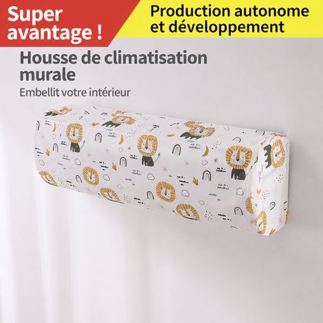 Housse anti-poussière intégrale pour climatiseur mural en tissu 95 x 22 x 32 cm motif aléatoire 100 g – Livraison gratuite (1/5)