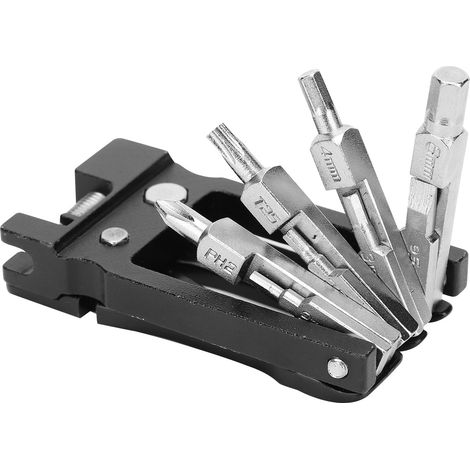 Kit de Réparation Vélo 20 en 1, Outils Polyvalents pour VTT et Bicyclette (1/5)