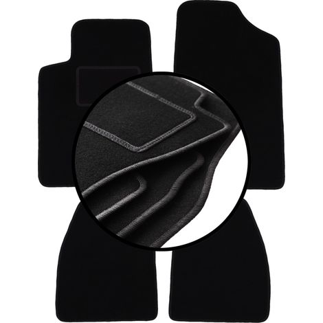 Komplettset Veloursmatten für: Citroen C6 Limousine (2005-2012)