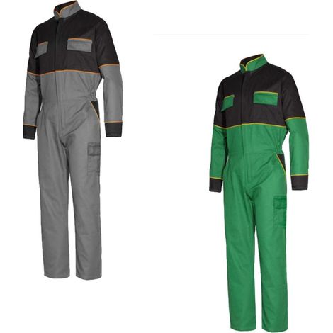 Issaline 7070 Bicolor Arbeitsanzug - XXL - Grau