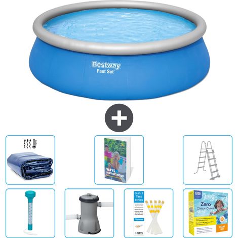 Bestway Bestway Fast Set Ronde - 457x122 cm - 8-pièces S358 (1/5)