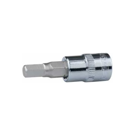 KS Tools 1/4" CHROMEplus Bit-Stecknuss Innensechskant, 3/16" (1/3)