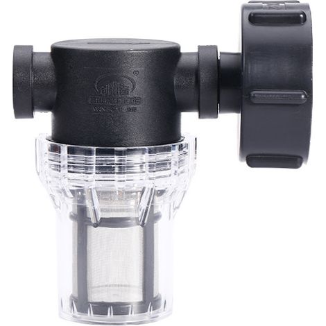 Robinet Raccord Cuve 1000 L, Articulation de Tuyau de Jardin pour Collecteurs d'eau de Pluie avec Fonction de Filtre,S60x6 Adaptateur De Réservoir d'eau IBC (1/2'' Fil intérieur)
