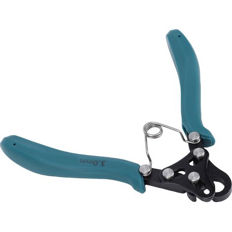 Pince à boucles 3 mm 9 broches pour fils 18-26 AWG, outil ergonomique de création de bijoux et boucles en fil métallique (1/5)