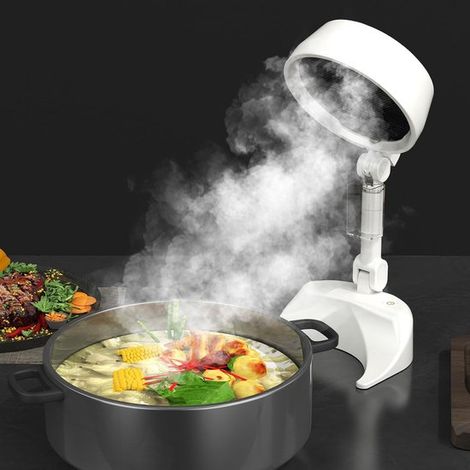 Mini hotte aspirante de table portable, pliable et compacte, idéale pour la cuisine, le barbecue et les voyages. (1/5)