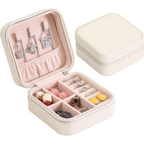 Etui A Bijoux - Portable Voyage Organisateur Pour Boucles Doreilles Colliers Anneaux - 1 Piece (1/5)