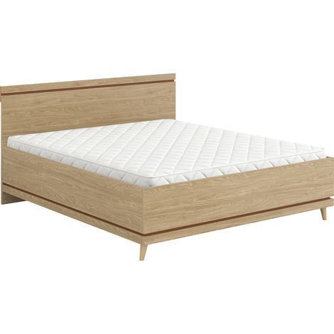 Cama 180x200 somier incluido Sandy Madera (1/4)