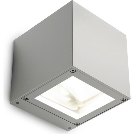 Aplique de pared MIRCA doble emisión LED SMD AC 2x4,50 W 420 lm 3000 K CRI80 IP65 70°,10° Gris (1/4)