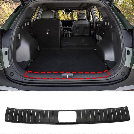 Protections de pare-chocs arrière intérieur pour Kia Sportage, accessoires pour voitures, garniture de seuil de porte de coffre 2023-2025( ) (1/5)